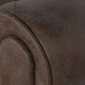 Sofá Chesterfield de 3 Plazas, Fabricado en Madera y Poliéster - Imagen 3