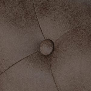 Sofá Chesterfield de 3 Plazas, Fabricado en Madera y Poliéster - Imagen 5