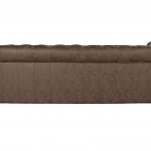 Sofá Chesterfield de 3 Plazas, Fabricado en Madera y Poliéster - Imagen 9