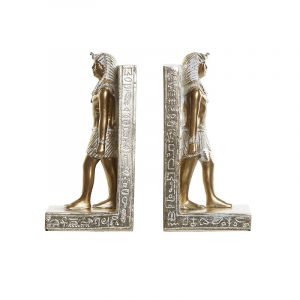 SET 2 Sujetalibros Deco Figuras Egipcio Resina - Imagen 1