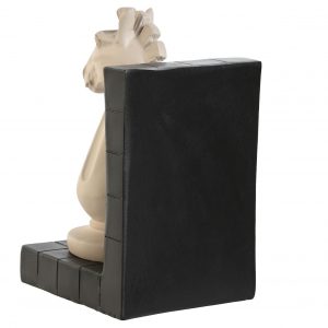 SET 2 Sujetalibros Deco Figuras Ajedrez MDF Cerámica - Imagen 4