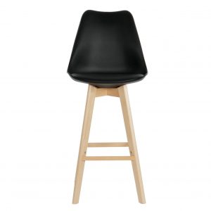 Deco Taburete Madera Haya PU, estilo Scandi, Distintos Colores - Imagen 13