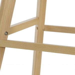 Deco Taburete Madera Haya PU, estilo Scandi, Distintos Colores - Imagen 33