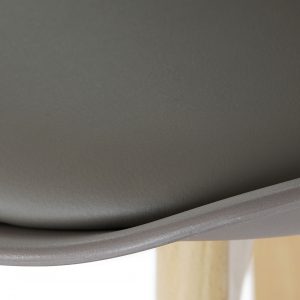 Deco Taburete Madera Haya PU, estilo Scandi, Distintos Colores - Imagen 34