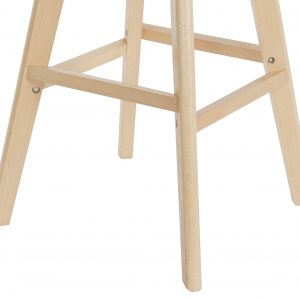 Deco Taburete Madera Haya PU, estilo Scandi, Distintos Colores - Imagen 38