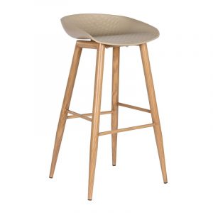 Taburete de Bar PP Metal, estilo Moderno, distintos colores - Imagen 2