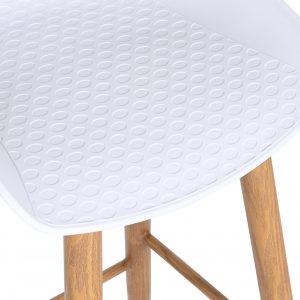 Taburete de Bar PP Metal, estilo Moderno, distintos colores - Imagen 12