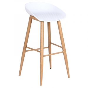 Taburete de Bar PP Metal, estilo Moderno, distintos colores - Imagen 3