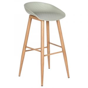 Taburete de Bar PP Metal, estilo Moderno, distintos colores - Imagen 1