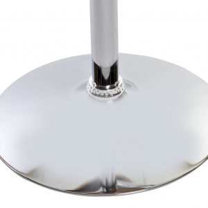 Taburete Nogal Ajustable Cromado estilo Nórdico Moderno - Imagen 10