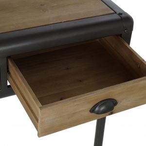 Tocador Home Deco Abeto Metal Negro - Imagen 3