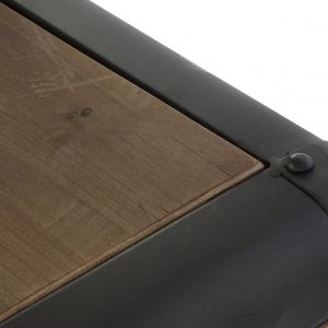 Tocador Home Deco Abeto Metal Negro - Imagen 5