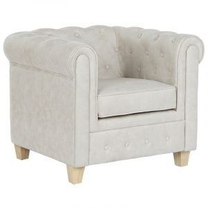 Butaca Sillón Poliéster Madera, Marrón Oscuro estilo Vintage Retro - Imagen 2