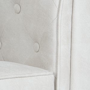 Butaca Sillón Poliéster Madera, Marrón Oscuro estilo Vintage Retro - Imagen 11