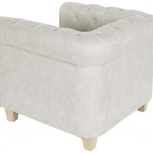 Butaca Sillón Poliéster Madera, Marrón Oscuro estilo Vintage Retro - Imagen 10