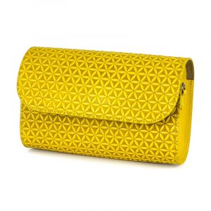 Bolso Piel Bovino Bayarcal, Distinto Colores, diseño Flor de la Vida - Imagen 5