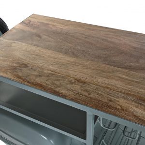 Botellero Moto Scooter Hierro Madera Mango, 3 Versiones, estilo Shabby - Imagen 22