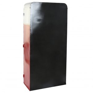 Botellero Hierro Cola Desgastado, Rojo Blanco estilo Vintage - Imagen 9