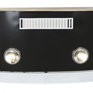 Mueble Bar Armario Botellero Mango Hierro, Furgoneta Vintage Retro - Imagen 2