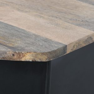 Mueble Bar Armario Botellero Mango Hierro, Furgoneta Vintage Retro - Imagen 4