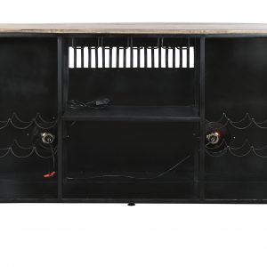 Mueble Bar Armario Botellero Mango Hierro, Furgoneta Vintage Retro - Imagen 8