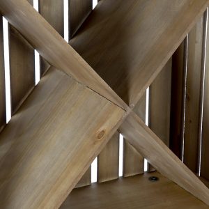 Botellero Abeto Metal Natural 15 Botellas estilo Cottage, Vintage - Imagen 5