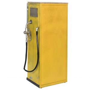 Estantería Botellero, Diseño Gasolinera, Amarillo, estilo Vintage Retro - Imagen 5