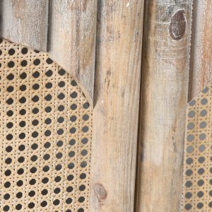 Mueble TV Abeto Madera MDF, Blanco Natural, 4 Puertas, ambiente Alpino - Imagen 7