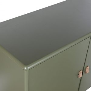 Buffet Aparador Mueble TV Madera MDF, 3 Cajones 2 Puertas, estilo Scandi Urban - Imagen 3