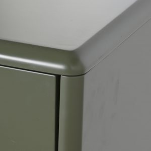 Buffet Aparador Mueble TV Madera MDF, 3 Cajones 2 Puertas, estilo Scandi Urban - Imagen 7