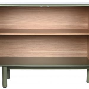 Buffet Aparador Mueble TV Madera MDF, 3 Cajones 2 Puertas, estilo Scandi Urban - Imagen 9