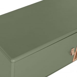 Mueble TV Madera MDF PU, 2 Cajones 1 Puertas, estilo Scandi Urban - Imagen 6