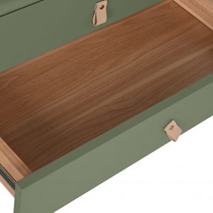 Mueble TV Madera MDF PU, 2 Cajones 1 Puertas, estilo Scandi Urban - Imagen 16