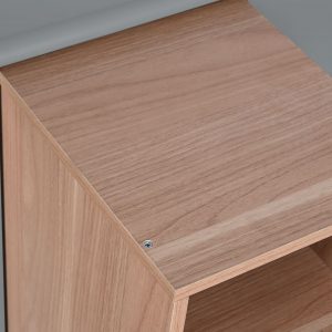 Buffet Aparador Mueble TV Madera MDF, 3 Cajones 2 Puertas, estilo Scandi Urban - Imagen 22