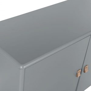 Buffet Aparador Mueble TV Madera MDF, 3 Cajones 2 Puertas, estilo Scandi Urban - Imagen 4