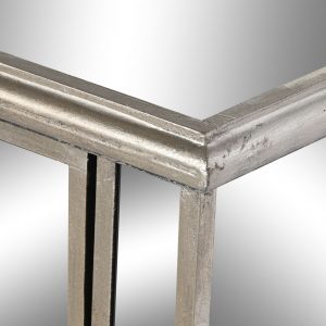 Buffet Mueble TV Madera MDF, 6 Cajones Espejo, estilo moderno Glam - Imagen 5