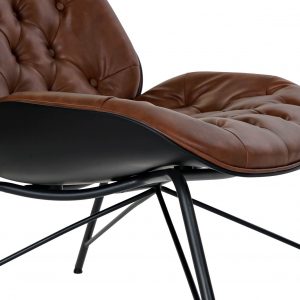 SET Butaca y Banqueta Reposapiés, Metal Vintage - Imagen 14