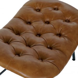 SET Butaca y Banqueta Reposapiés, Metal Vintage - Imagen 12