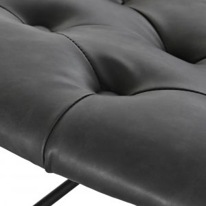 SET Butaca y Banqueta Reposapiés, Metal Vintage - Imagen 13