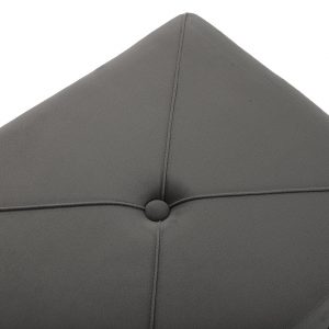 Banco Banquete Taburete, Pie de Cama Baul, Acabado Terciopelo - Imagen 12