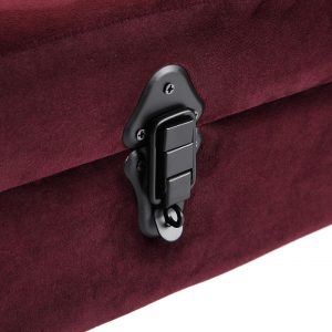 Banco Banquete Taburete, Pie de Cama Baul, Acabado Terciopelo - Imagen 19