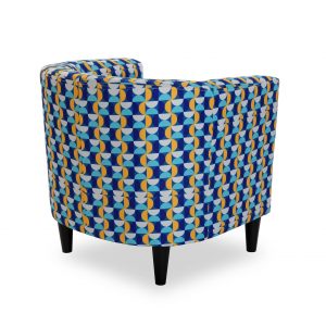 Sillon Butaca Orejera estilo Vintage y Clasico Moderno Colorido - Imagen 3