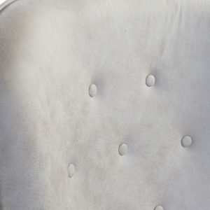 Sillón Acero Lino, Oficina Beige, 114cm altura, 360º Giratorio - Imagen 5