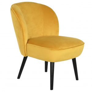 Butaca Sillón Poliéster Madera, Terciopelo - Imagen 5