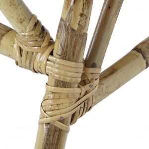 Sillón Ratán con Cojín Blanco Algodón, Exterior Interior - Imagen 7