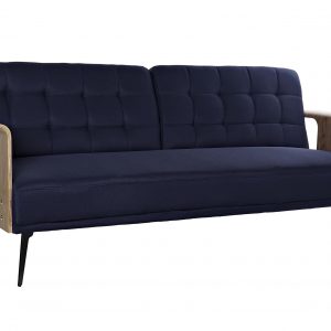 Sofá Cama Tapizado Poliéster, Fabricado en Madera Eucalipto Metal, Scandi - Imagen 21