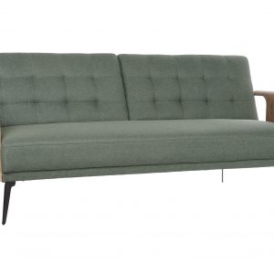 Sofá Cama Tapizado Poliéster, Fabricado en Madera Eucalipto Metal, Scandi - Imagen 10