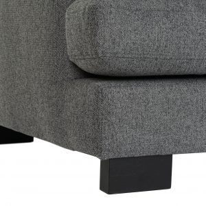 Sofá 3 Plazas Poliéster Madera, Crema & Gris estilo Moderno - Imagen 14