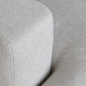 Sofá 3 Plazas Poliéster Madera, Crema & Gris estilo Moderno - Imagen 17