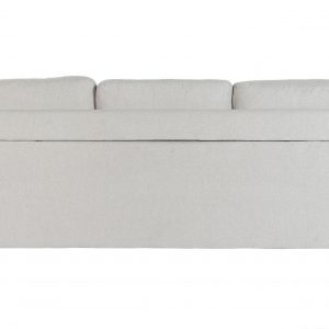 Sofá 3 Plazas Poliéster Madera, Crema & Gris estilo Moderno - Imagen 19